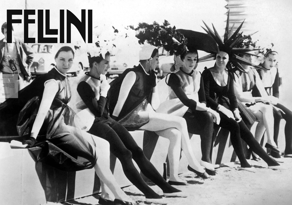 Cena de Oito e meio (8½), de Fellini