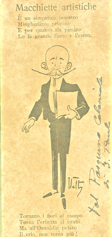 Caricatura de Henrique Oswald