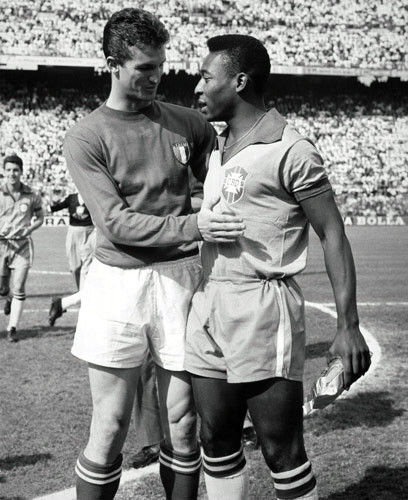 Pelé na final da Copa de 1970