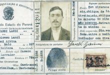 Giovanni Landi - carteira de identidade de estrangeiro
