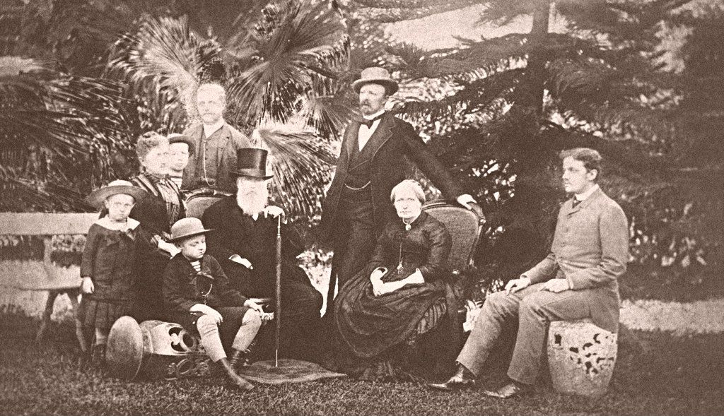 Imperador Pedro II e imperatriz Teresa Cristina na Tijuca