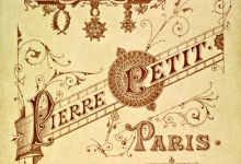 Verso de retrato - Pierre Petit & Fils